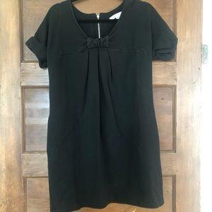 See by Chloe black s/s sweatshirt dress 42/6